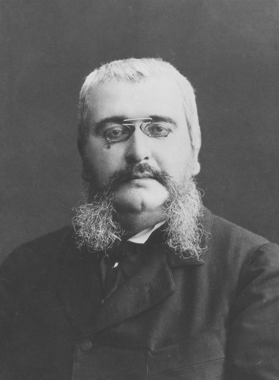 Francis DehaultdePressensé的肖像 作者 格歇尔