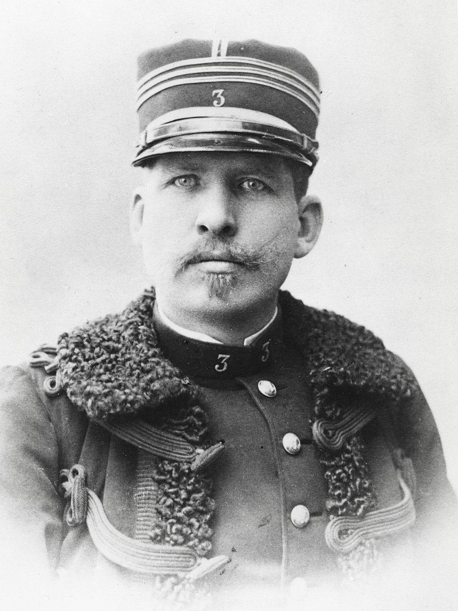 Freystaetter的肖像，Dreyfus事件的评委之一 作者 格歇尔