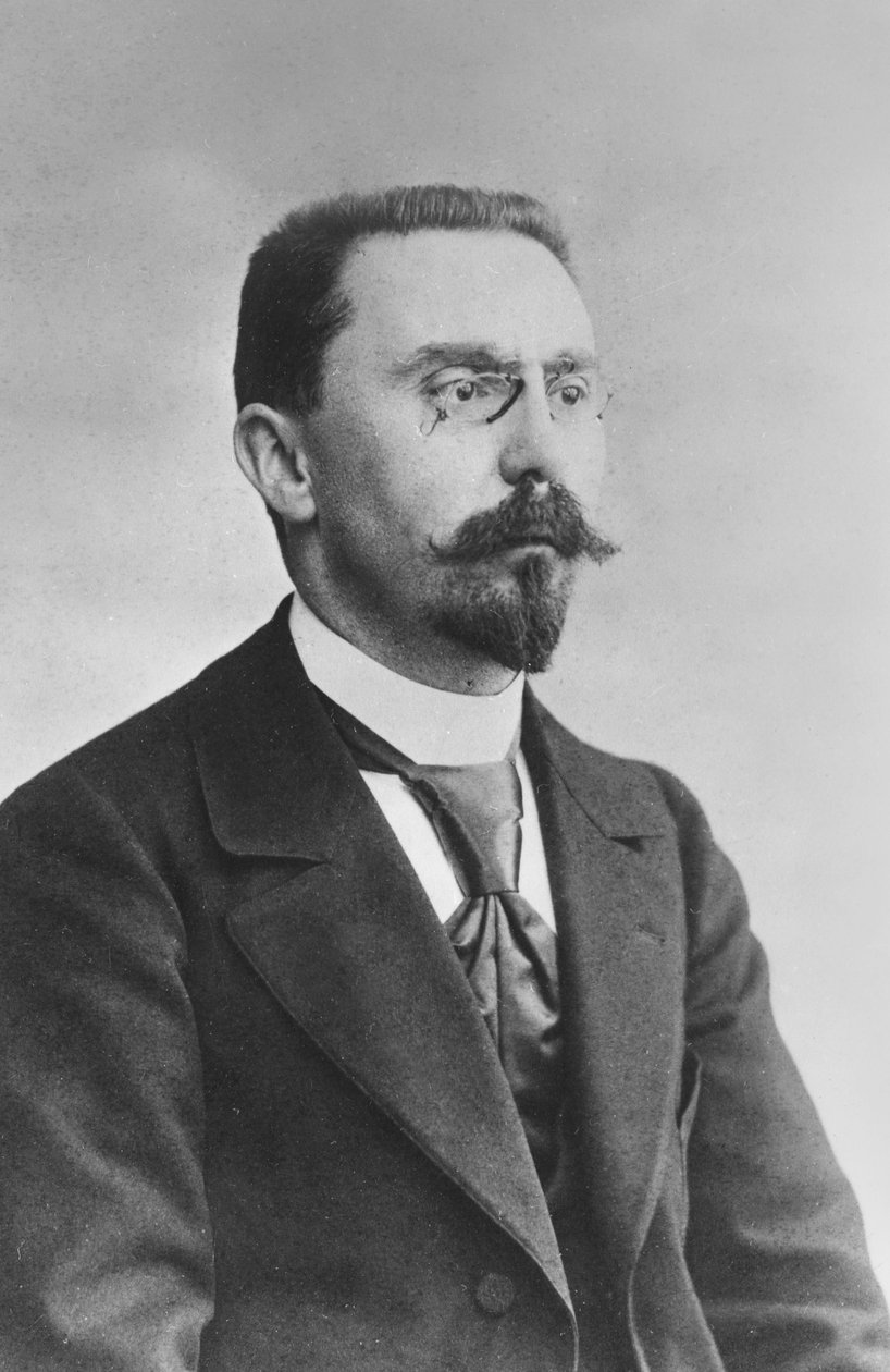 Raoul Allier的肖像 作者 格歇尔