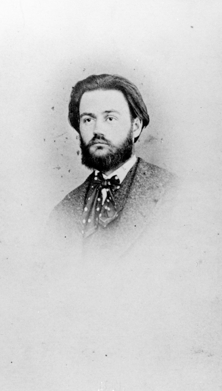 Emile Zola（1840-1902），25岁，1865年 作者 皮萨尔