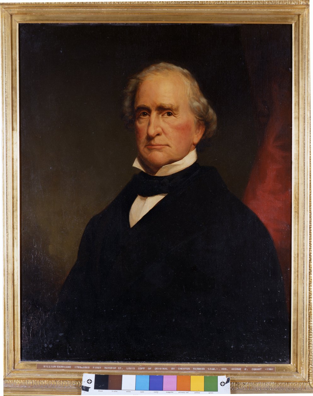 William Carr Lane（1789-1863）的肖像，圣路易斯的第一任市长和新墨西哥州的第二任州长 作者 AJ科南
