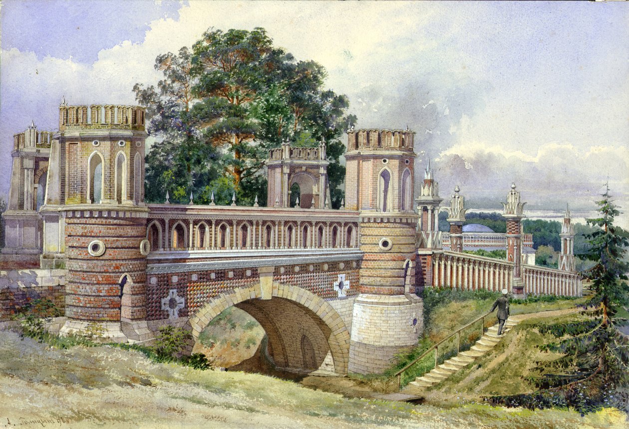察里西诺（Tsaritsyno），1896年 作者 安·格利岑