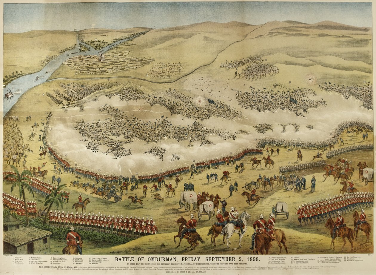 Battle of Omdurman, Friday, September 2 作者 A.（之后）萨瑟兰