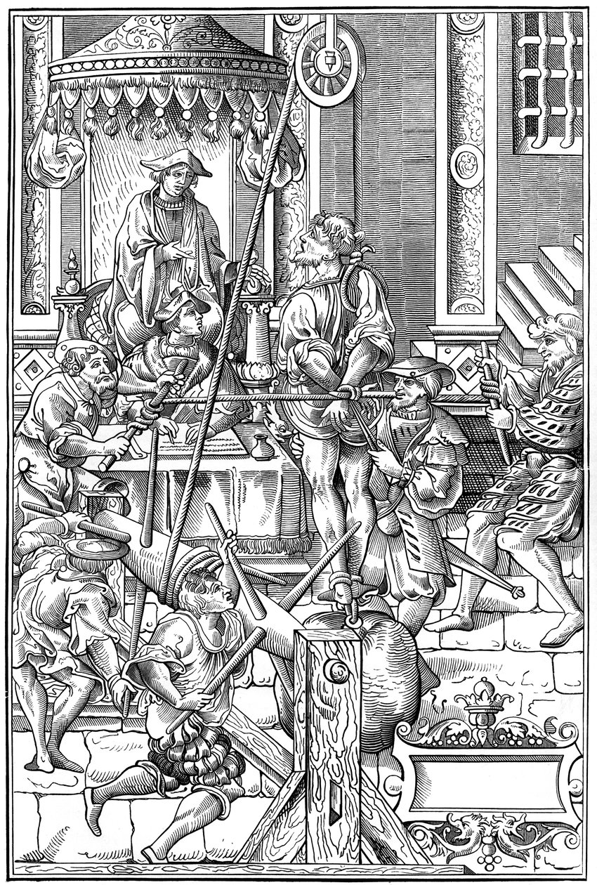 酷刑，1541年1849年。 作者 比森