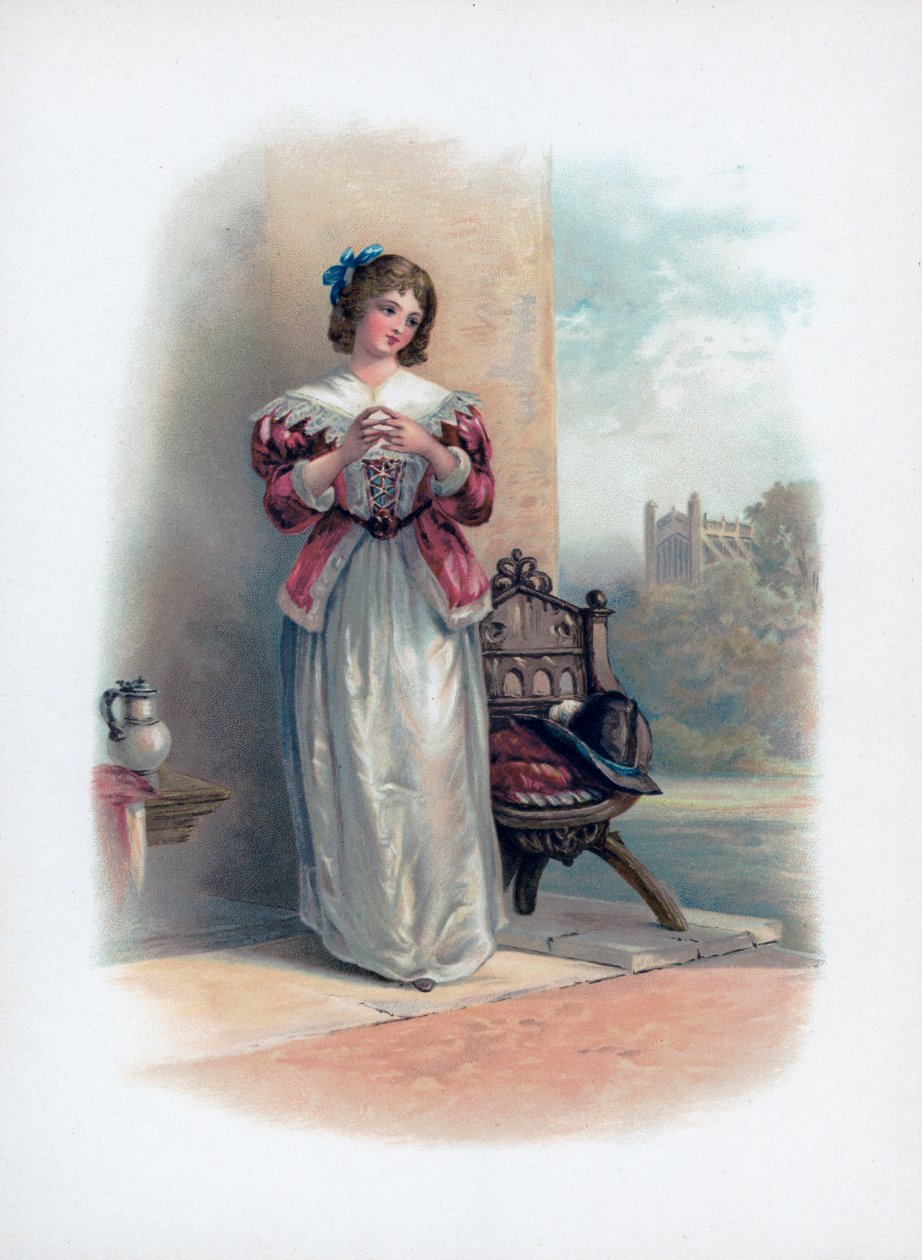 安·佩奇（Ann Page），1891年。 作者 A.卡尔科特