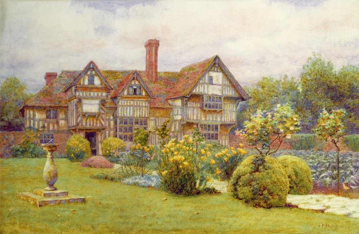 Langley，Rumwood Court，靠近梅德斯通 作者 弗·休斯