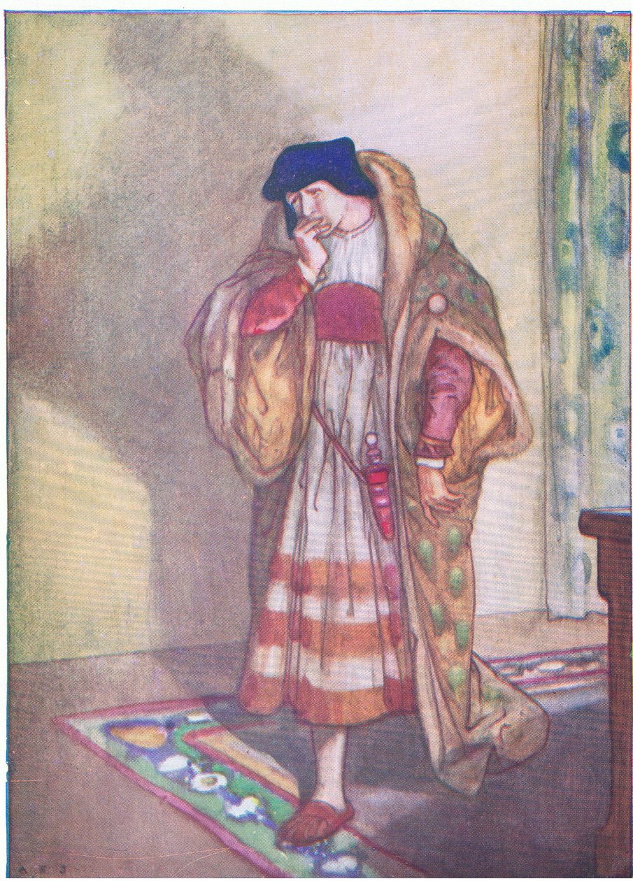 Angelo suffered far more that night than the prisoner he had so unjustly condemned (Measure for Measure), from Tales from Shakespeare pub. by Ward Lock & Co Ltd 作者 杰克逊