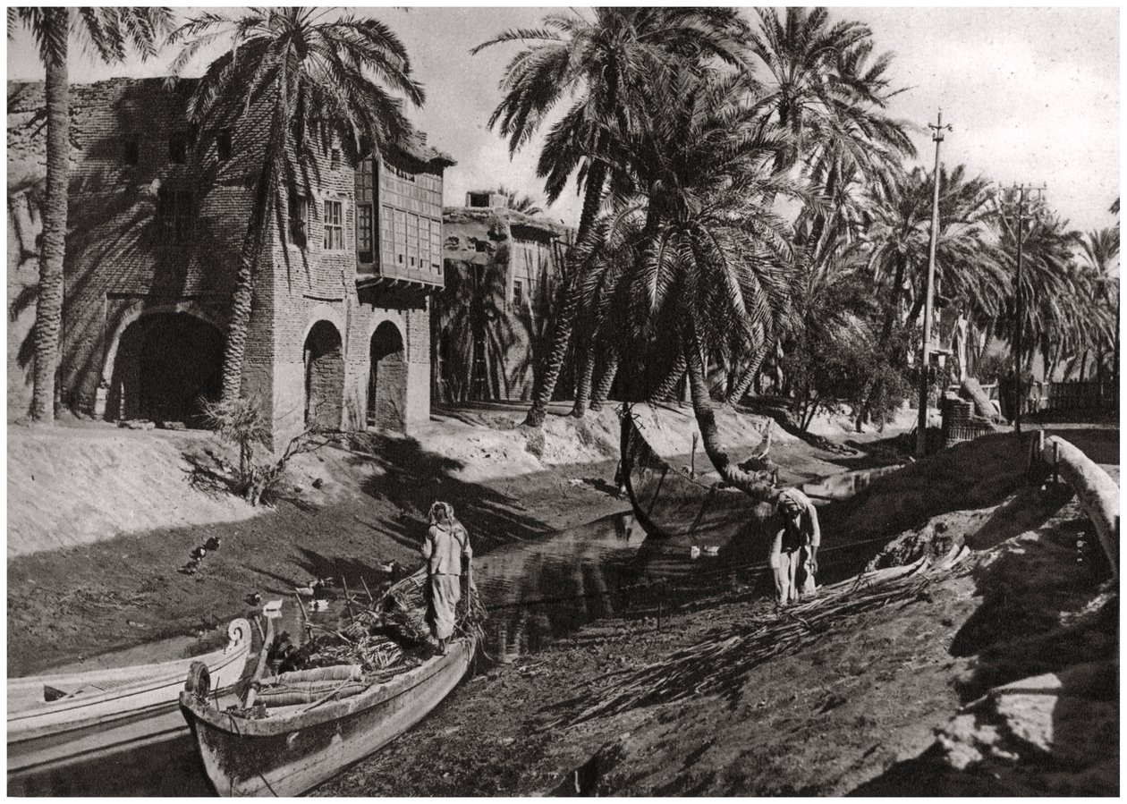 Serai Creek，伊拉克巴士拉，1925年 作者 凯里姆