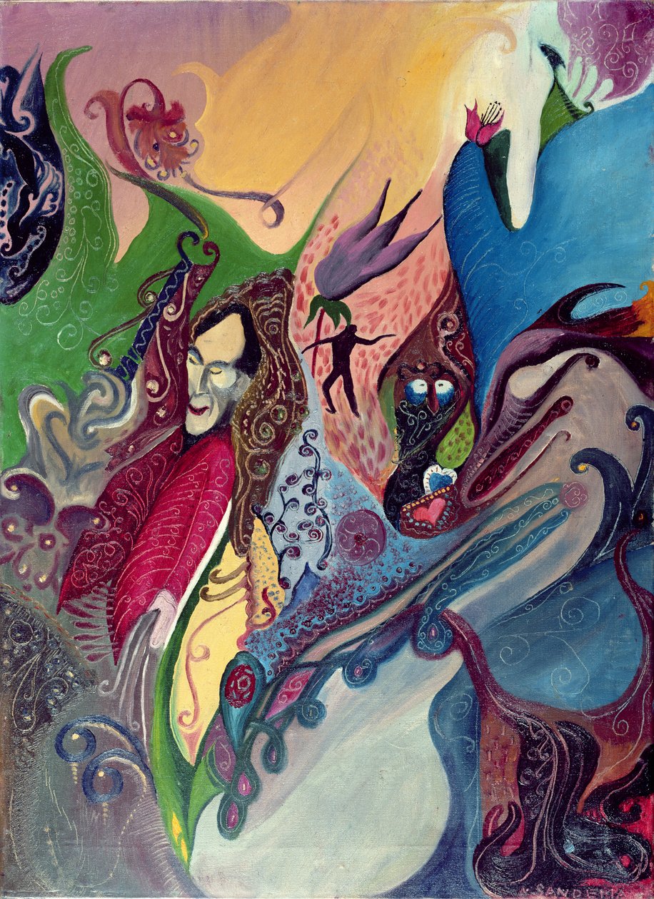 幻想（布面油画） 作者 桑德曼