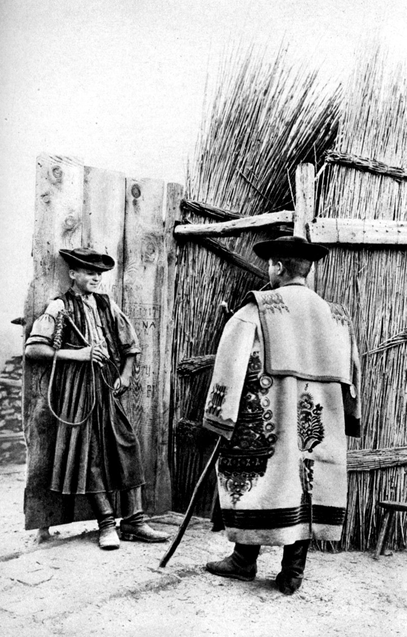 牛郎国王及其住所，匈牙利，1922年。 作者 AW卡特勒