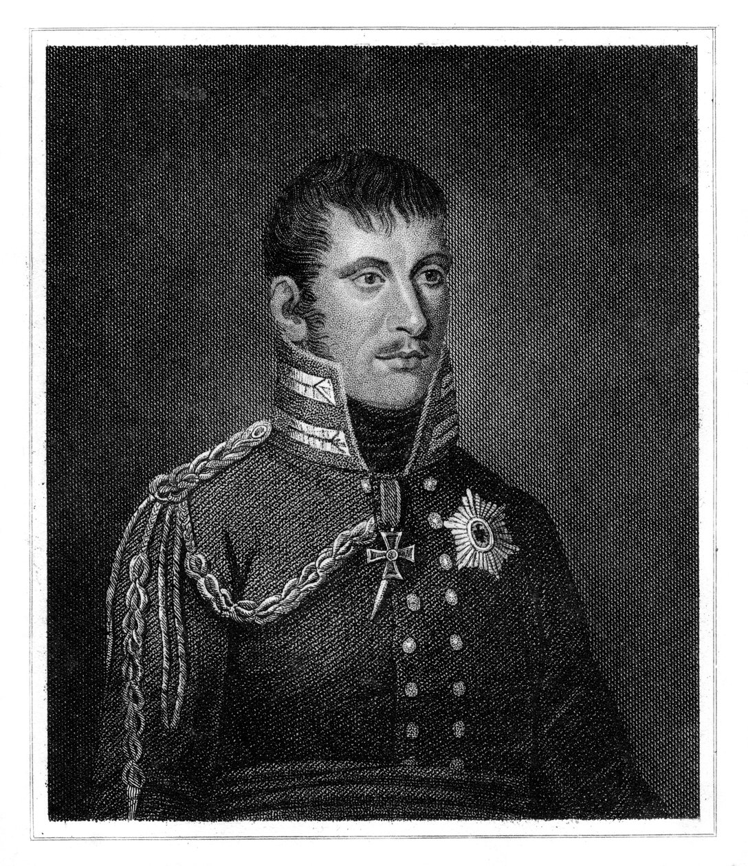 普鲁士国王弗雷德里克·威廉三世（Frederick William III），1815年。 作者 惠尔捷