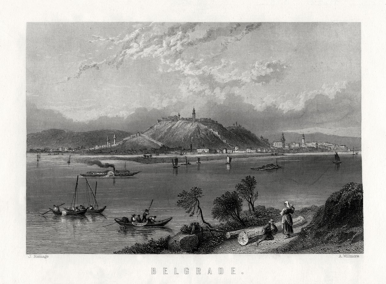 贝尔格莱德，1883年 作者 A.威尔莫尔