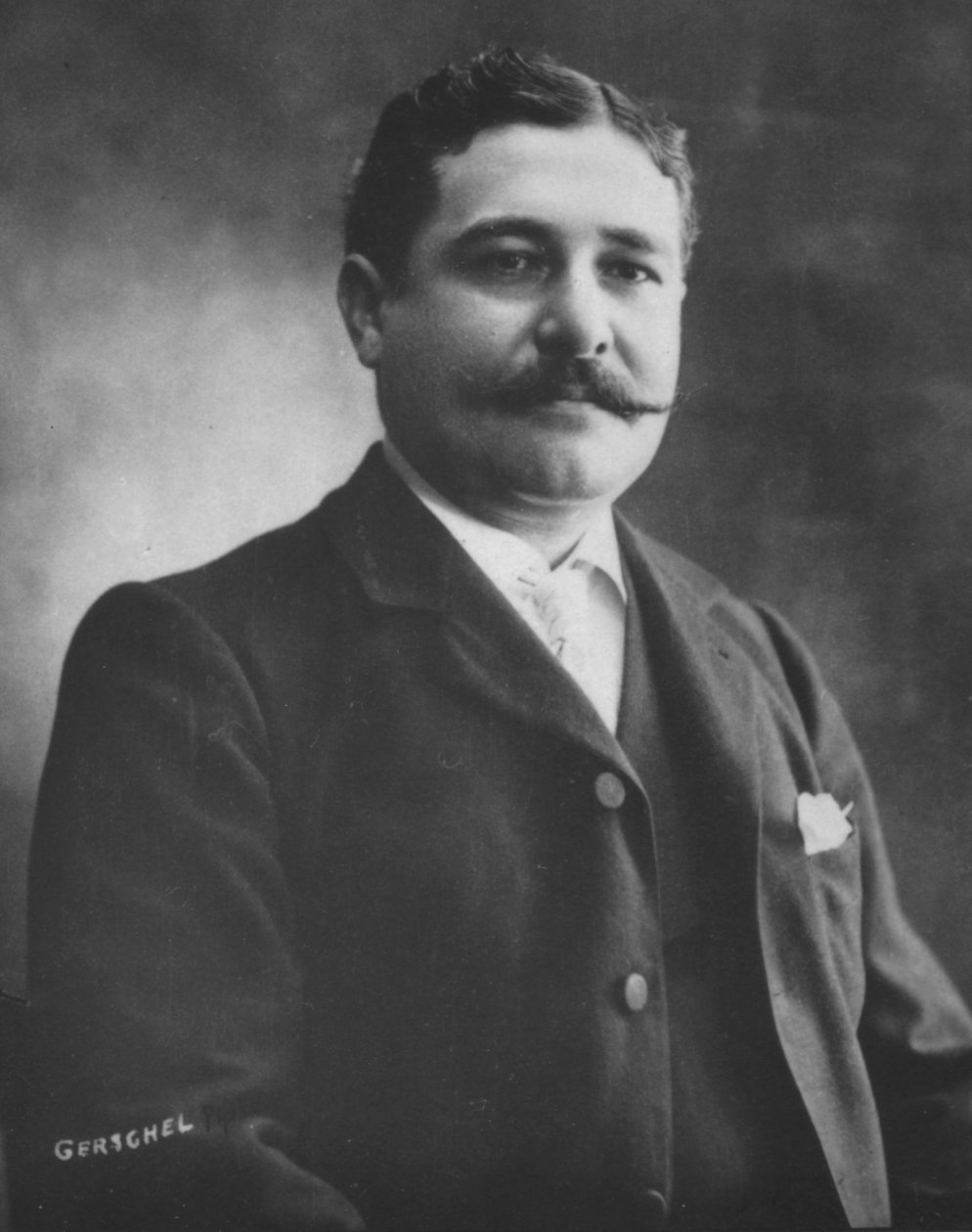 莱昂·多德（Leon Daudet），c1893年 作者 亚伦·格歇尔（Aaron Gerschel）