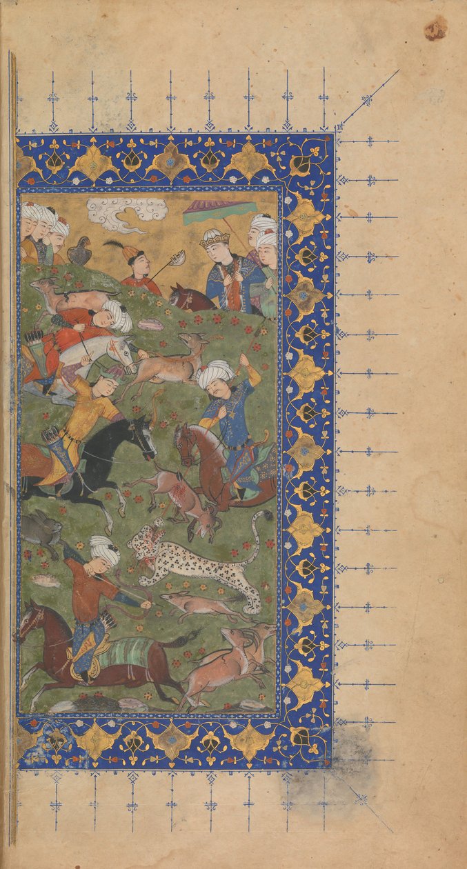 Divan Collected Works of Jami, ca. 1480. 作者 '阿卜杜勒·卡里姆·花拉兹米