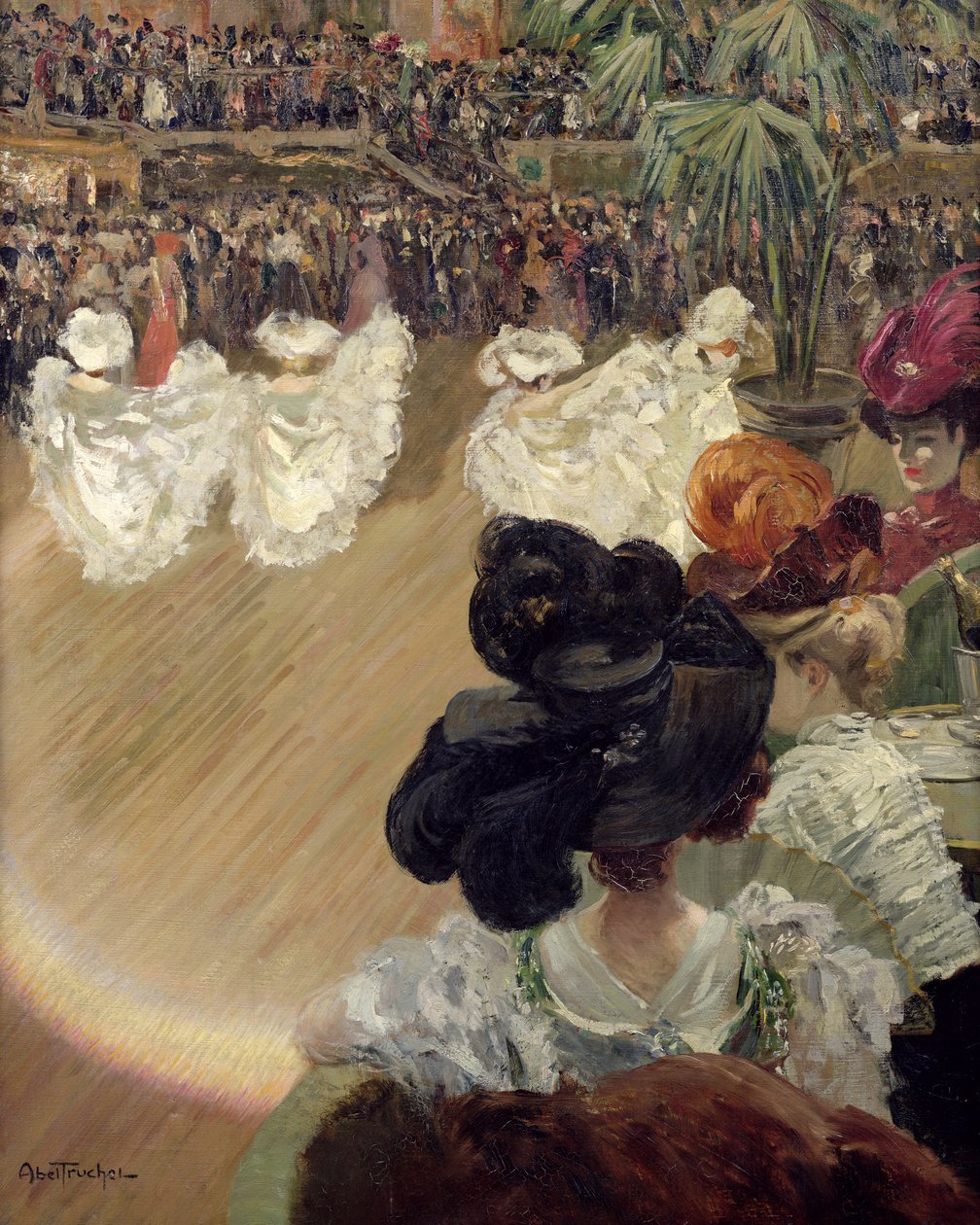 Bal Tabarin的Quadrille 作者 亚伯·特鲁谢