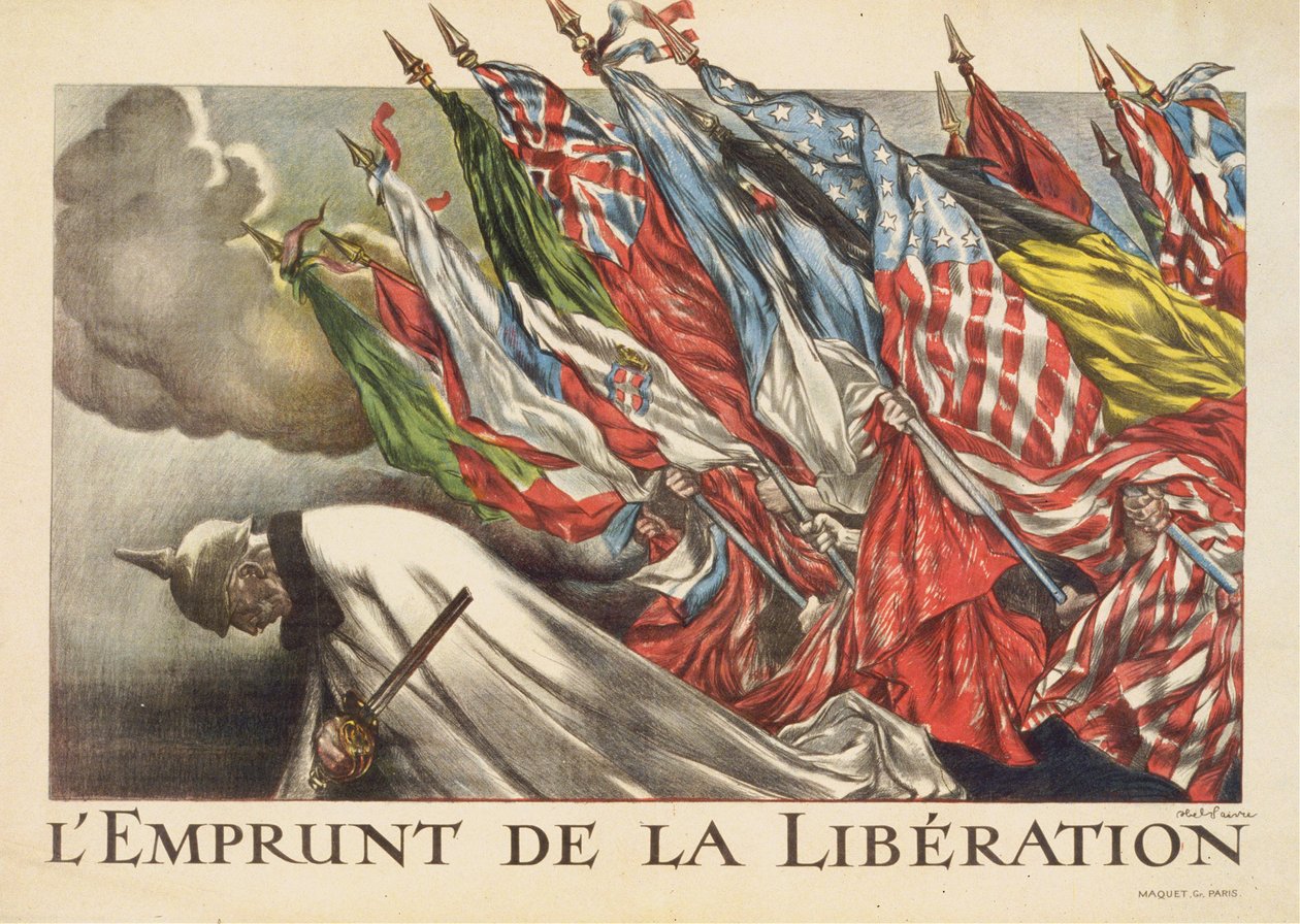 解放贷款，1918年。 作者 阿贝尔·费弗尔