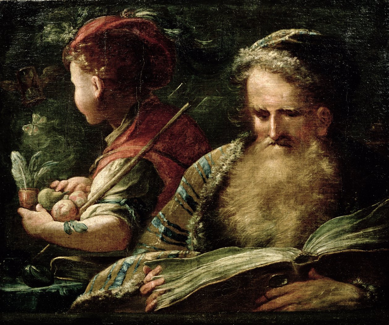 青年与时代 作者 亚伯拉罕·布洛玛特（Abraham Bloemaert）