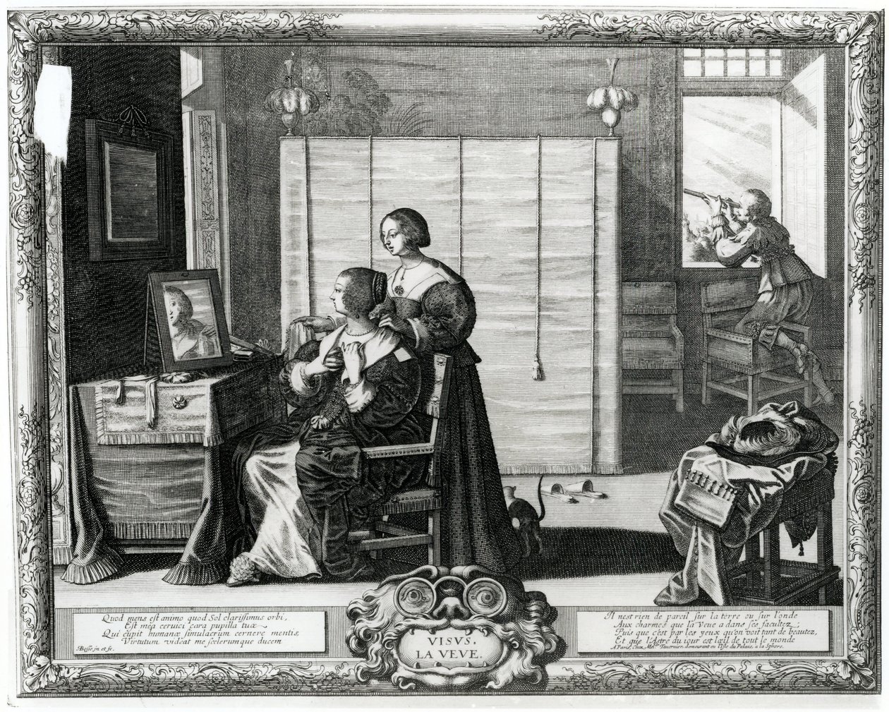 Visus La Veve，17世纪 作者 亚伯拉罕·博斯（Abraham Bosse）