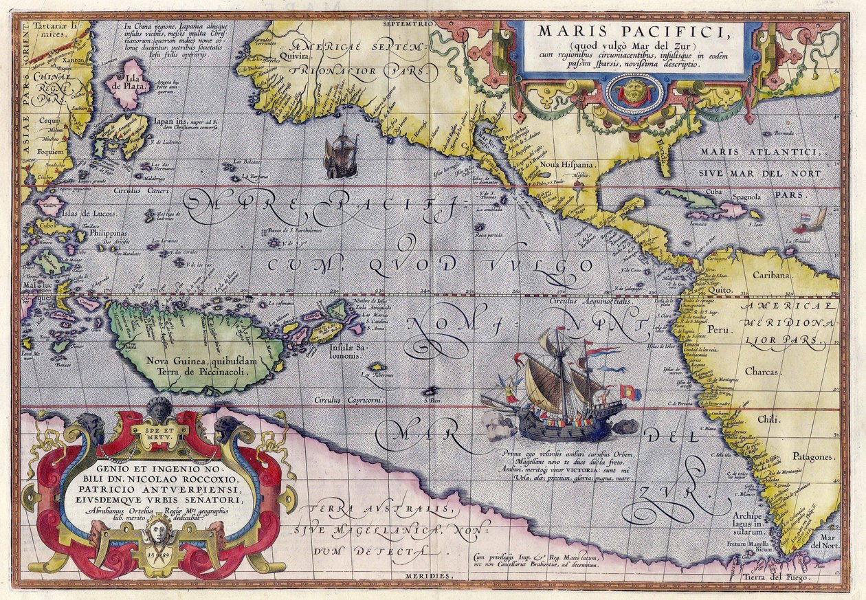 卷首 作者 亚伯拉罕·奥特里乌斯（Abraham Ortelius）