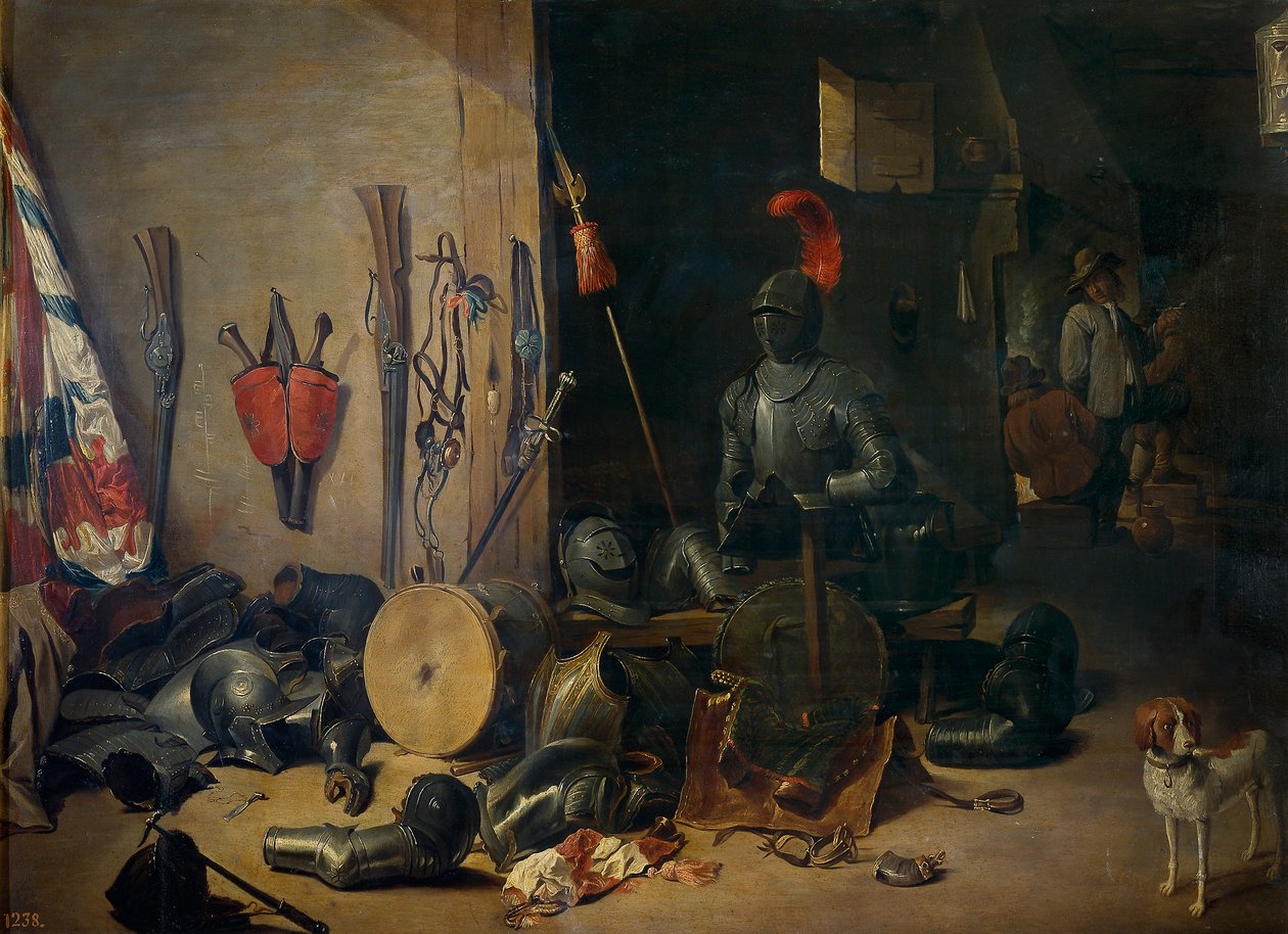 一个警卫室 作者 亚伯拉罕·特尼尔（Abraham Teniers）