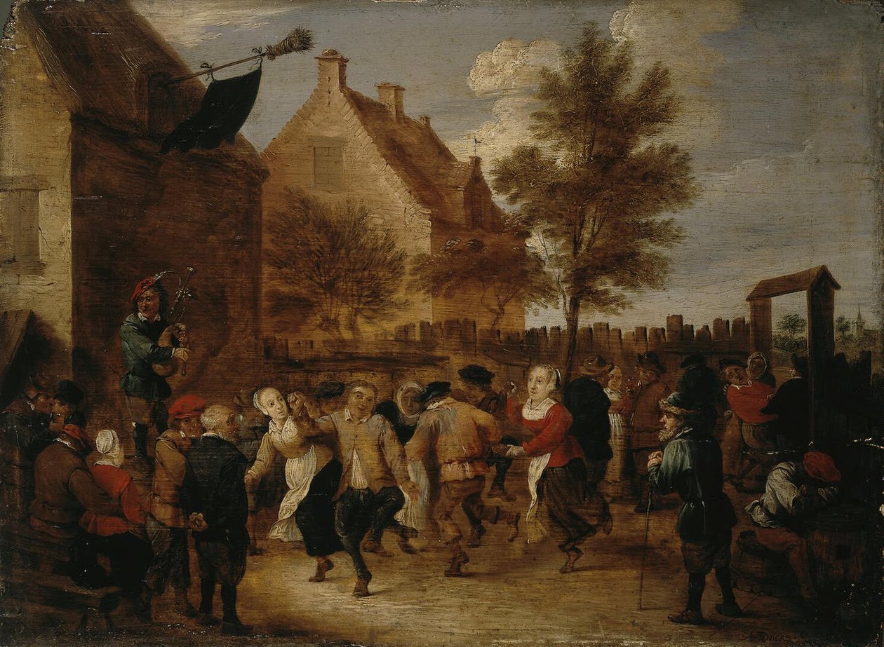 农村盛宴 作者 亚伯拉罕·特尼尔（Abraham Teniers）