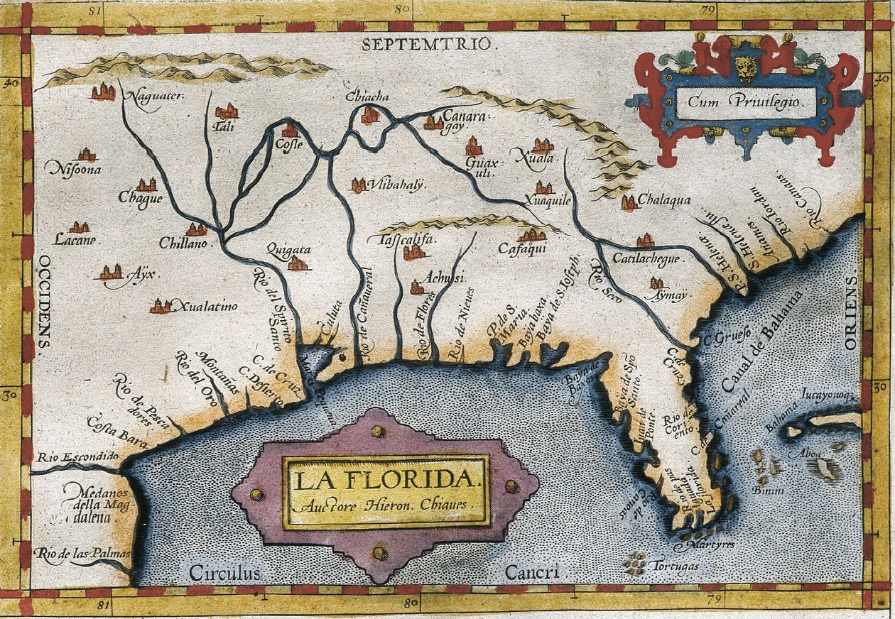 世界地图大全 作者 亚伯拉罕（后）奥特里乌斯（Ortelius）