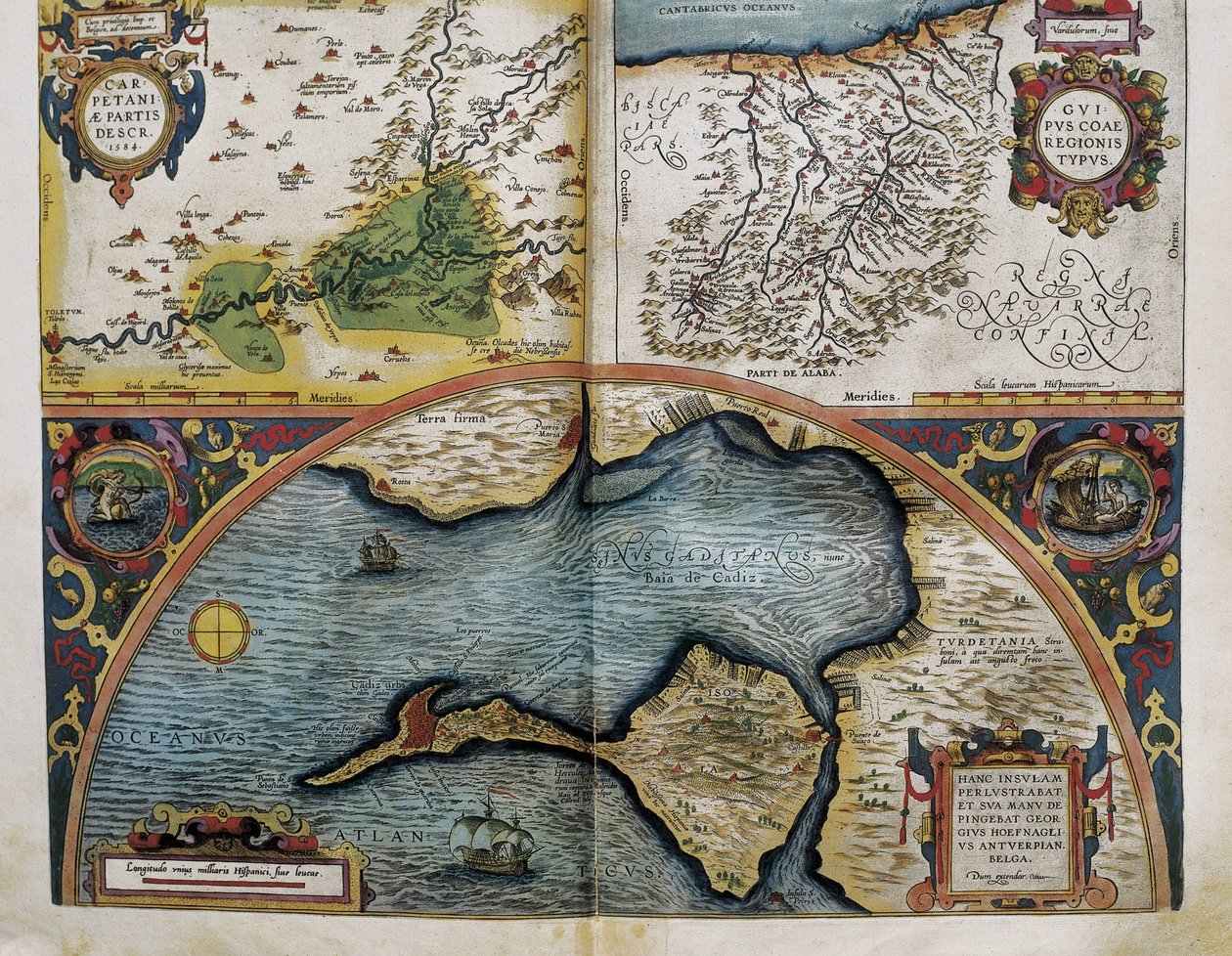 世界地图大全 作者 亚伯拉罕（后）奥特里乌斯（Ortelius）