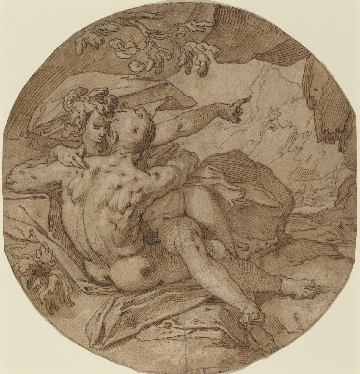 阿基斯和加拉提亚 作者 亚伯拉罕·布洛玛特（Abraham Bloemaert）