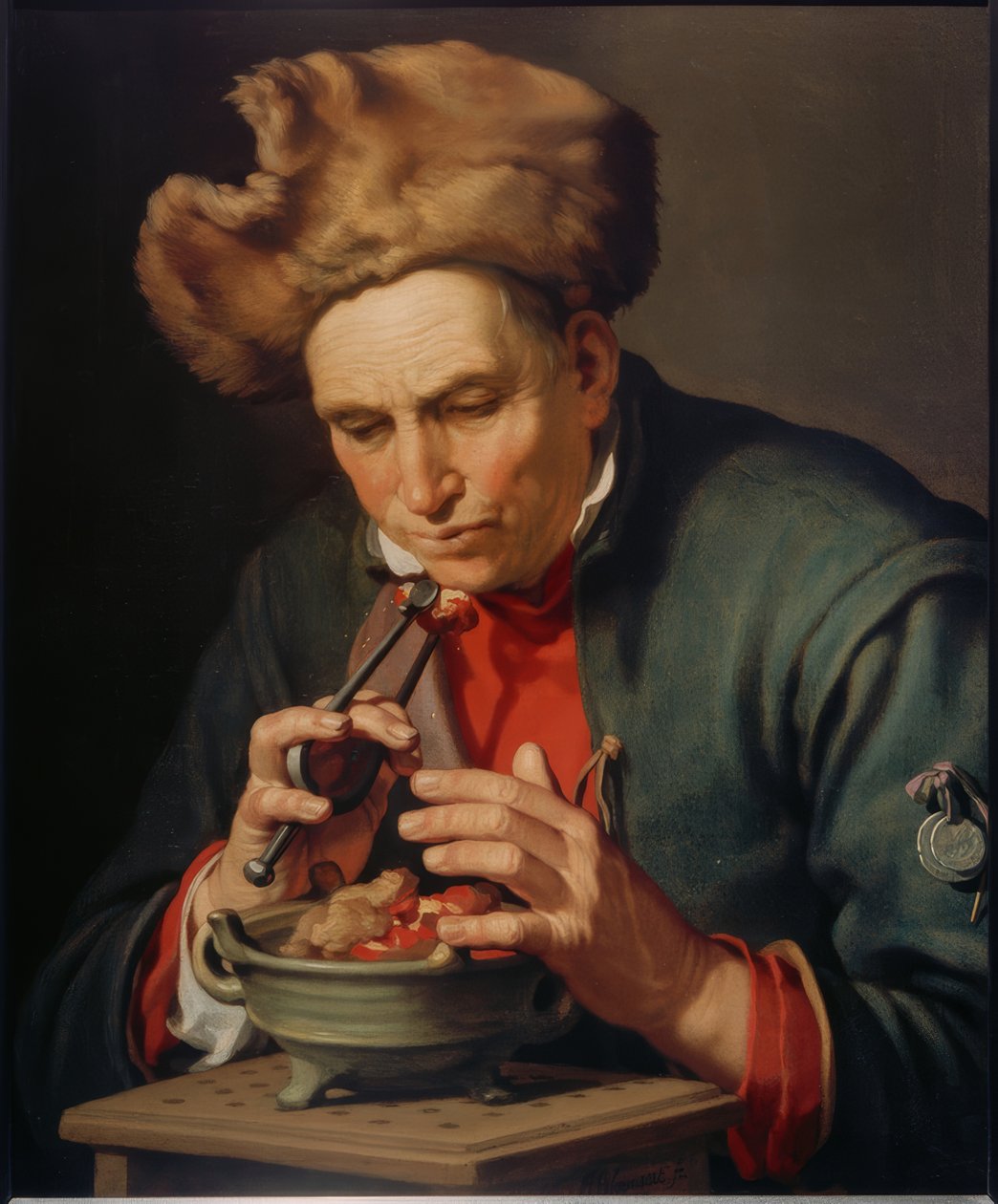 Allegorie des Winters 作者 亚伯拉罕·布洛玛特（Abraham Bloemaert）
