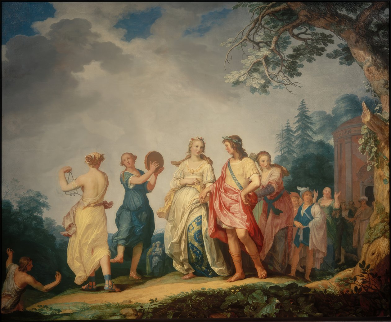 金盏花和米尔蒂洛 作者 亚伯拉罕·布洛玛特（Abraham Bloemaert）