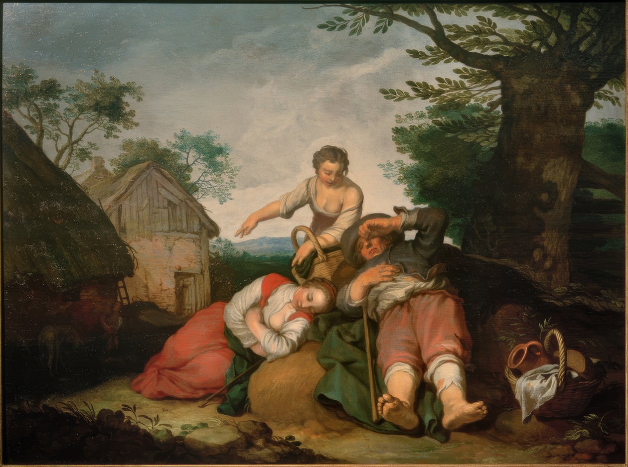 Bauernszene mit dem verlorenen Sohn 作者 亚伯拉罕·布洛玛特（Abraham Bloemaert）
