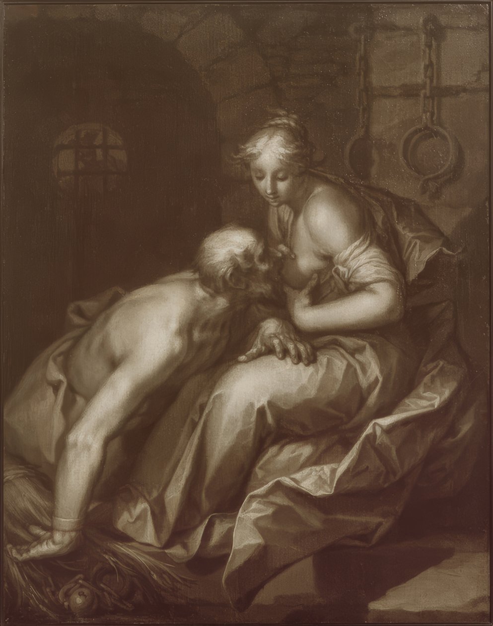 Caritas Romana 作者 亚伯拉罕·布洛玛特（Abraham Bloemaert）