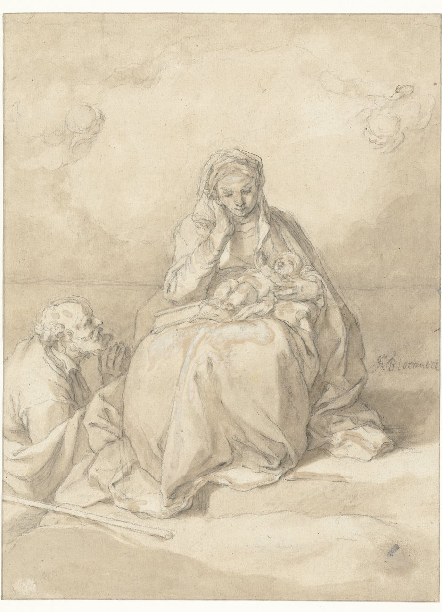 圣家族 作者 亚伯拉罕·布洛玛特（Abraham Bloemaert）