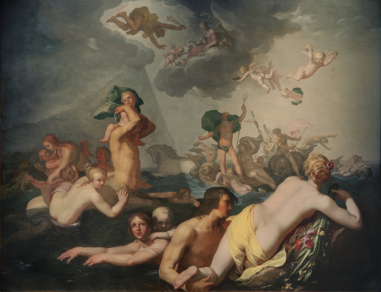 Der Triumph des Neptun 作者 亚伯拉罕·布洛玛特（Abraham Bloemaert）