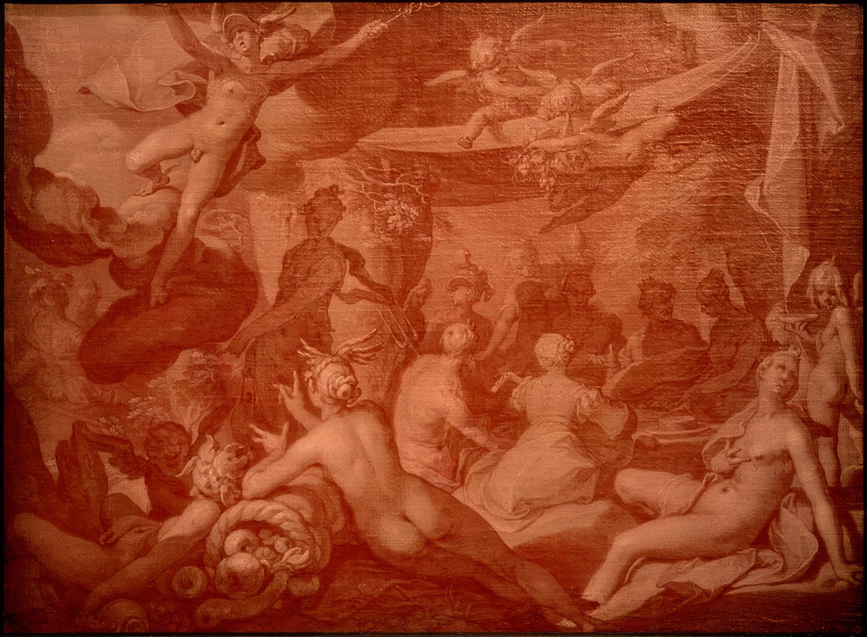 诸神的盛宴 作者 亚伯拉罕·布洛玛特（Abraham Bloemaert）