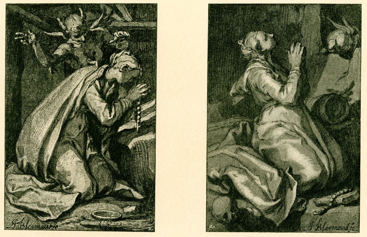 神圣的忏悔者 作者 亚伯拉罕·布洛玛特（Abraham Bloemaert）
