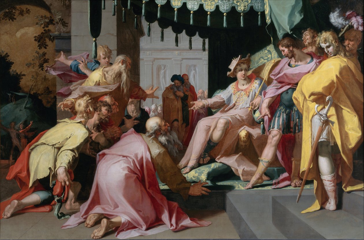 约瑟夫和他的兄弟 作者 亚伯拉罕·布洛玛特（Abraham Bloemaert）