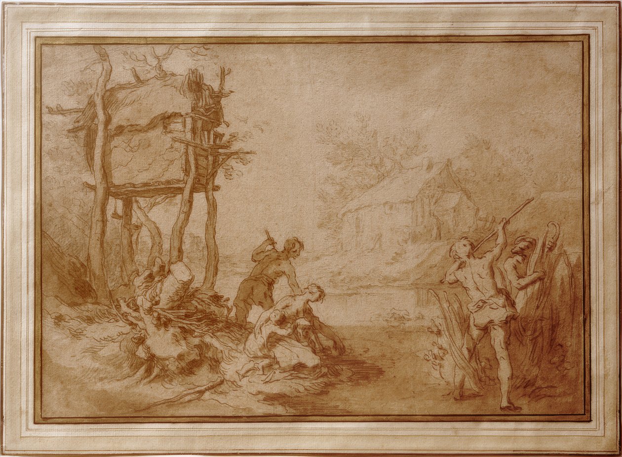 Latona und die lykischen Bauern 作者 亚伯拉罕·布洛玛特（Abraham Bloemaert）