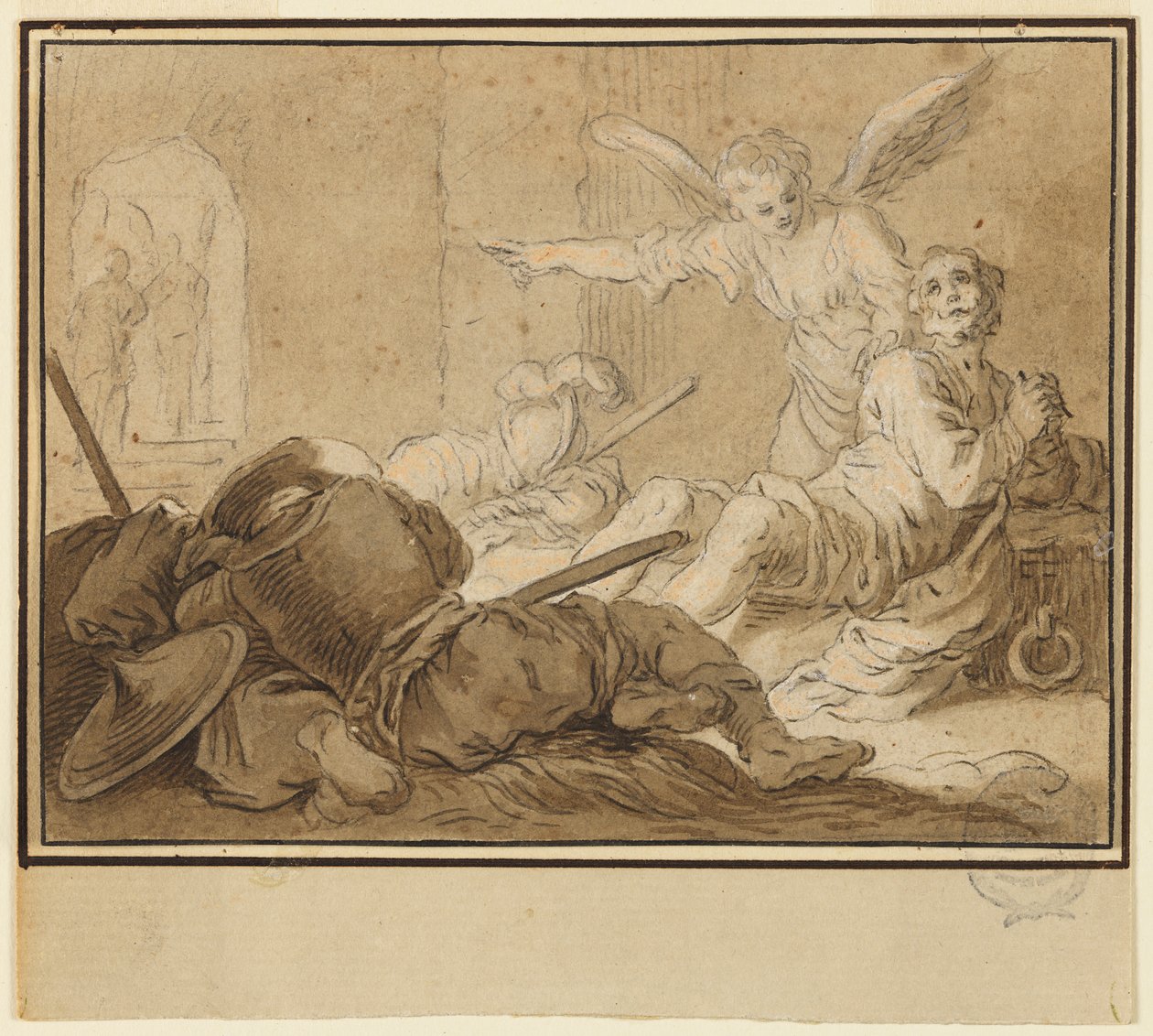 解放圣彼得 作者 亚伯拉罕·布洛玛特（Abraham Bloemaert）