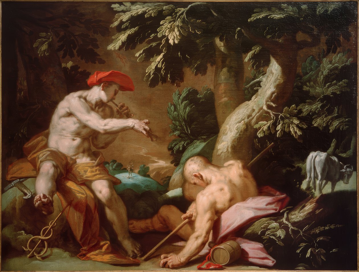 Merkur, Argus und Io 作者 亚伯拉罕·布洛玛特（Abraham Bloemaert）
