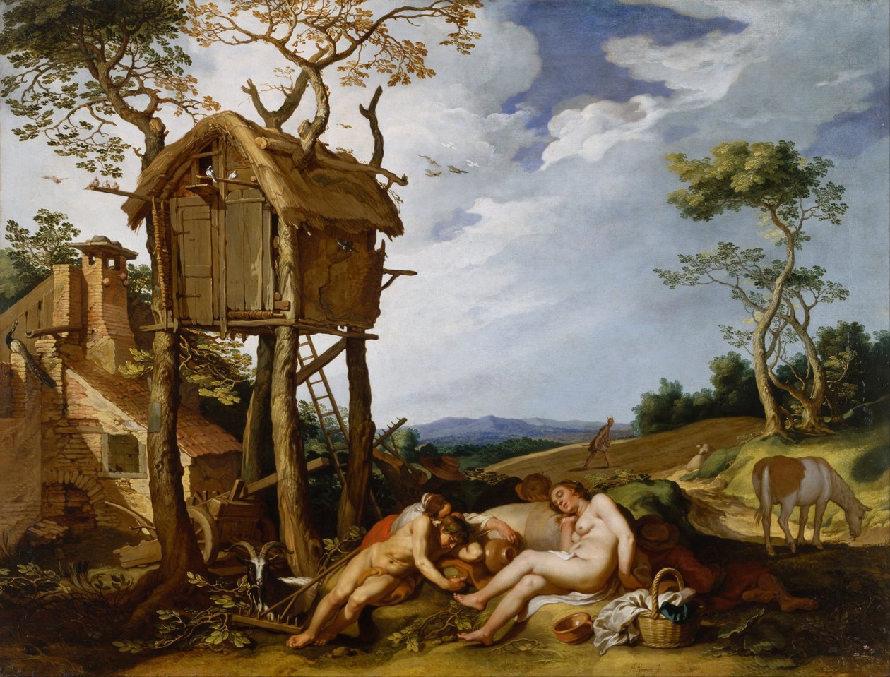麦子和稗子的比喻 作者 亚伯拉罕·布洛玛特（Abraham Bloemaert）