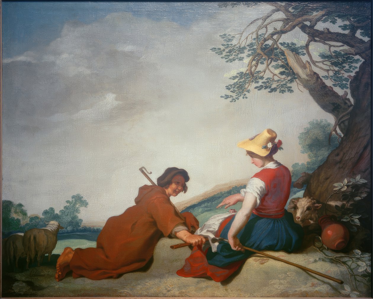 田园风光 作者 亚伯拉罕·布洛玛特（Abraham Bloemaert）