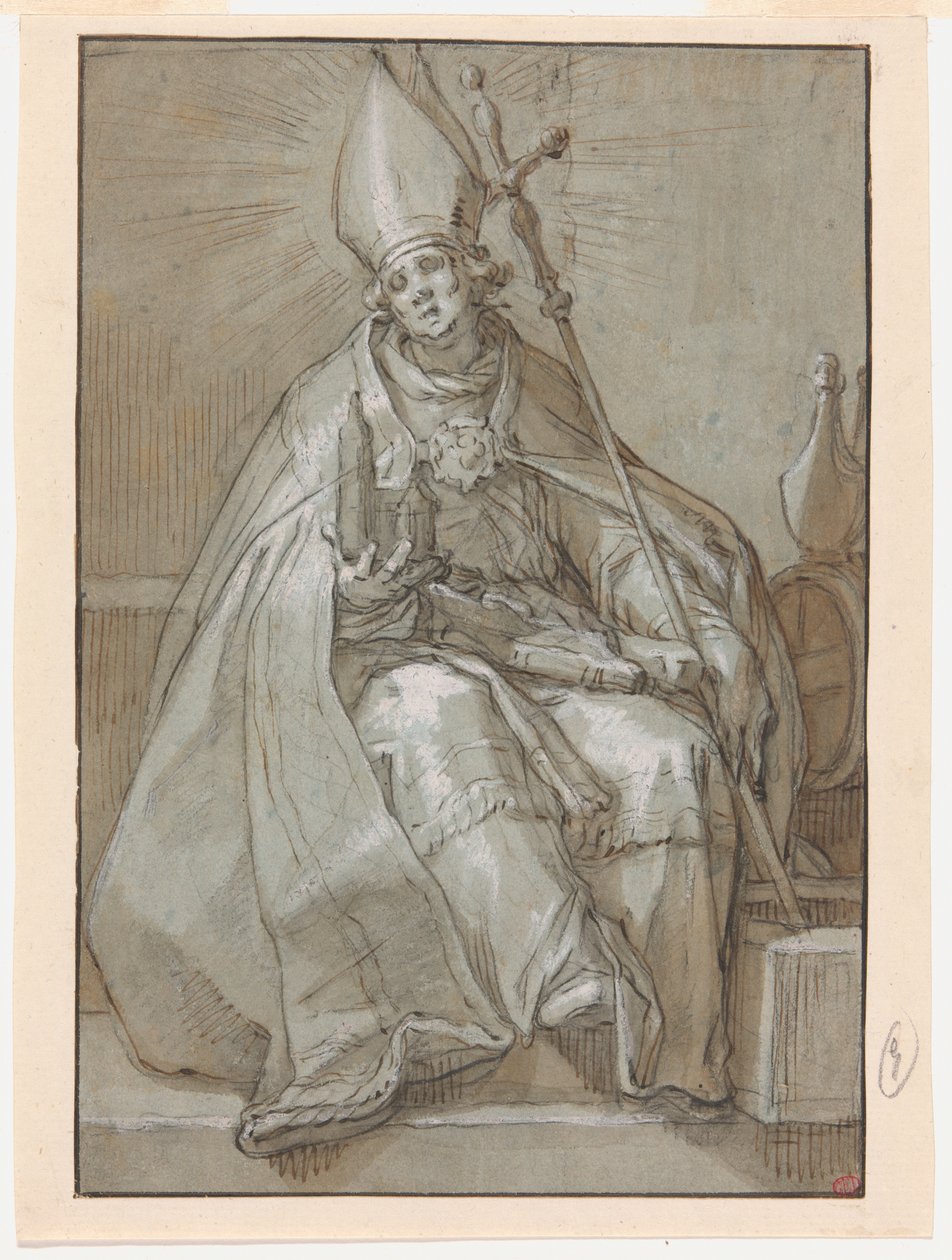 圣威利布罗德 作者 亚伯拉罕·布洛玛特（Abraham Bloemaert）