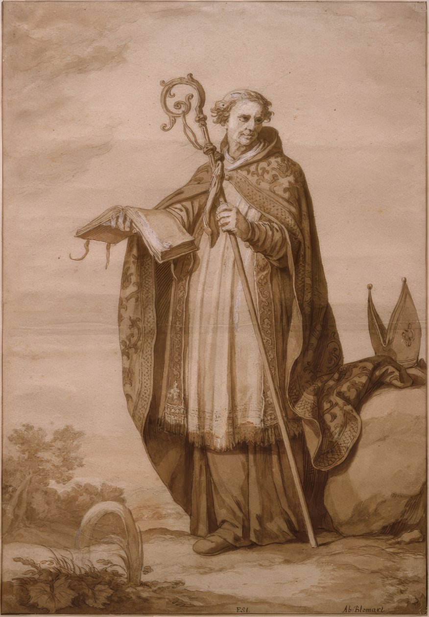 Sankt Engelmundus 作者 亚伯拉罕·布洛玛特（Abraham Bloemaert）