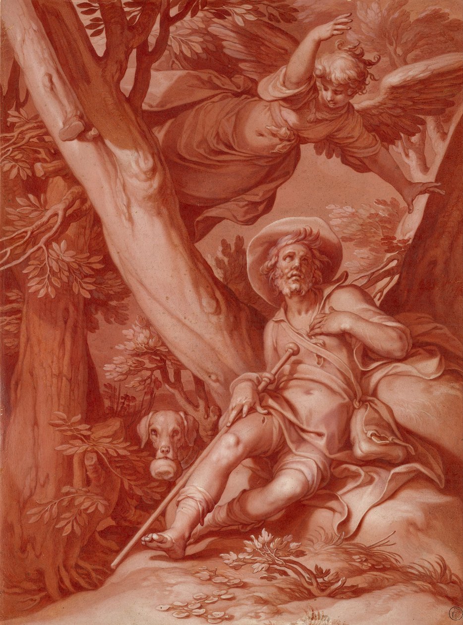 圣洛克 作者 亚伯拉罕·布洛玛特（Abraham Bloemaert）