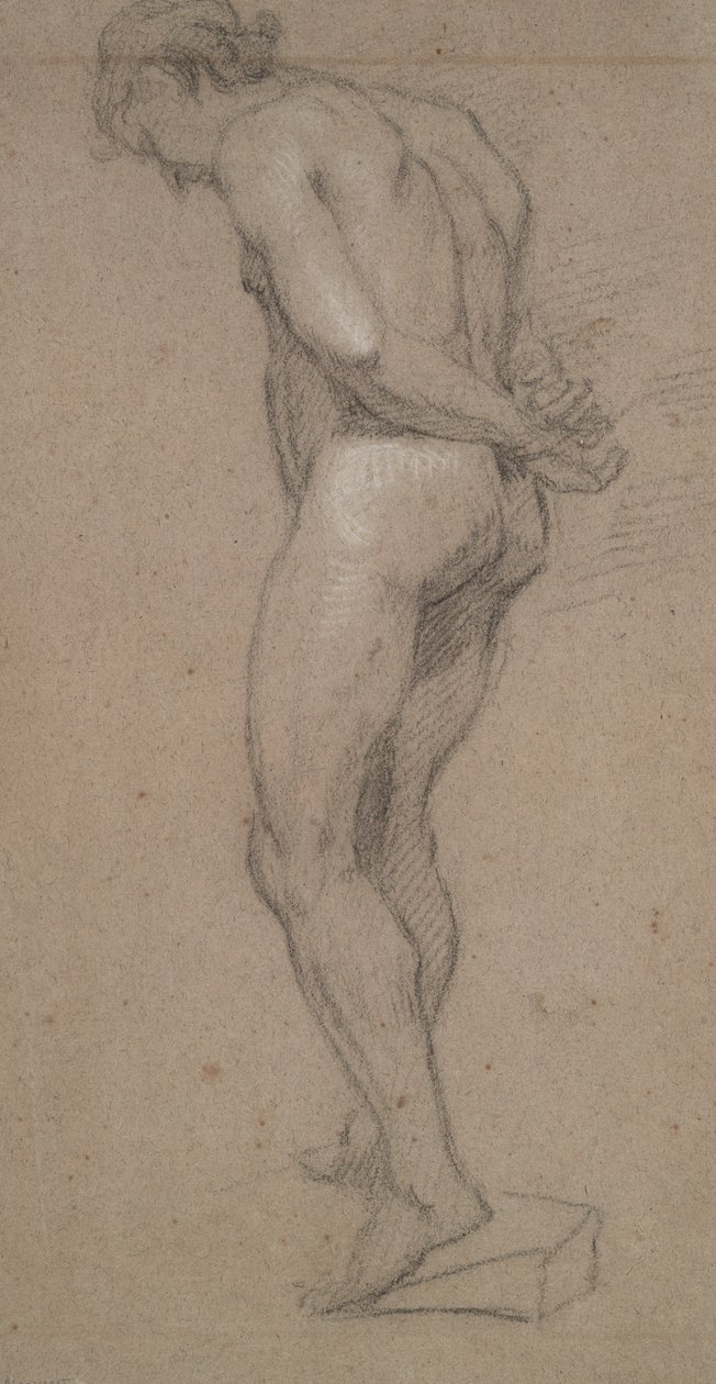 男性裸体站立 作者 亚伯拉罕·布洛玛特（Abraham Bloemaert）