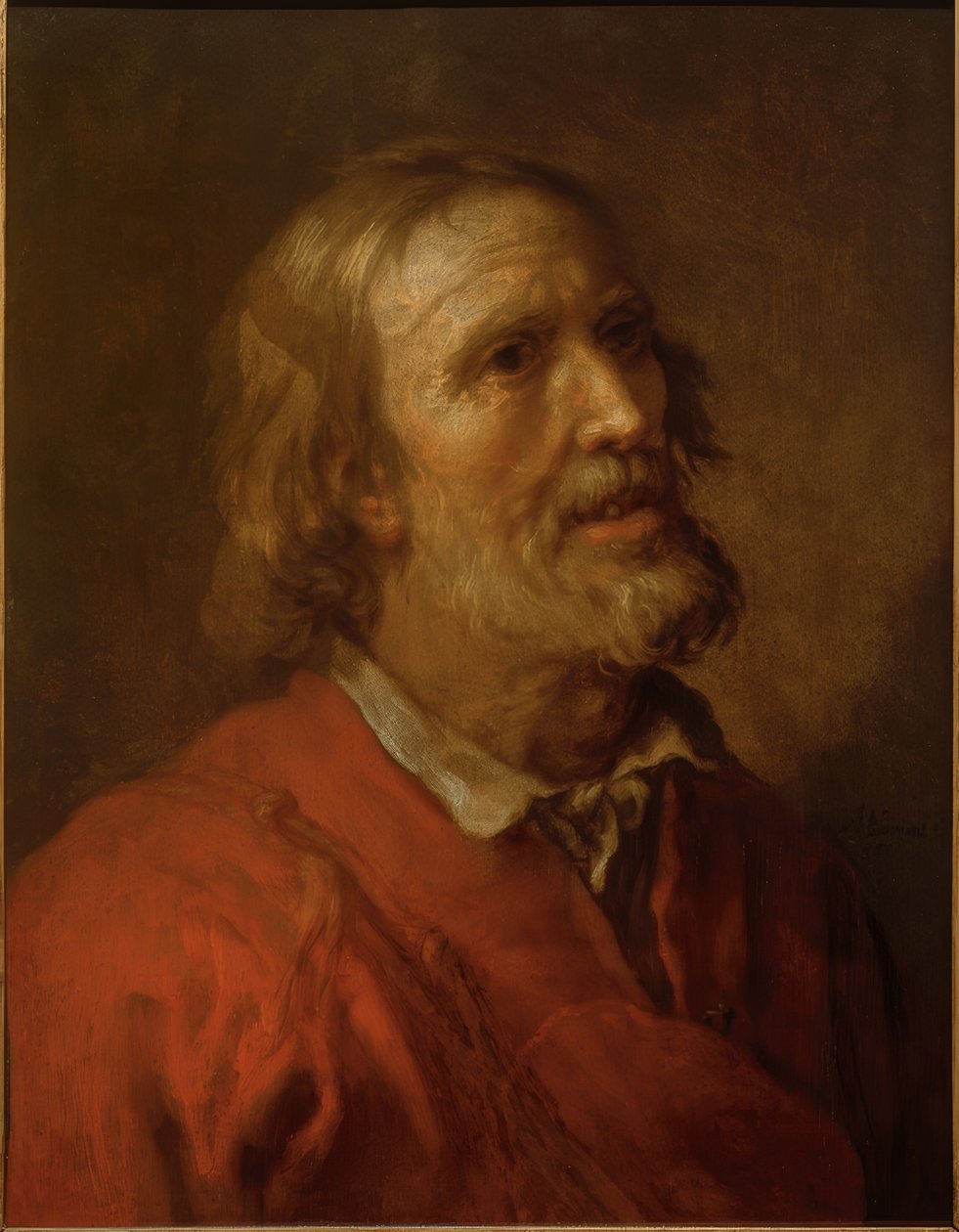 老人的学习头像 作者 亚伯拉罕·布洛玛特（Abraham Bloemaert）