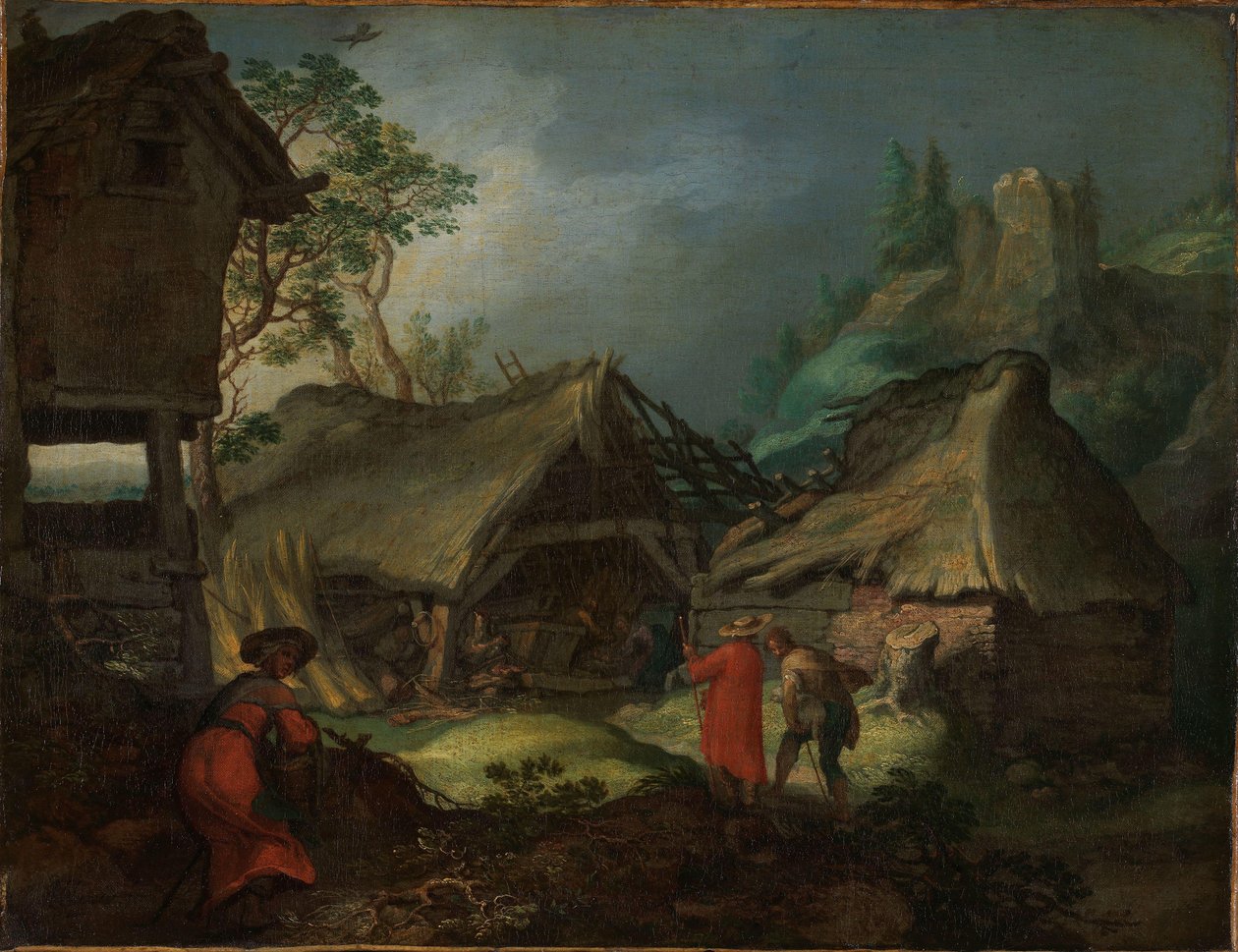 牧羊人的崇拜 作者 亚伯拉罕·布洛玛特（Abraham Bloemaert）