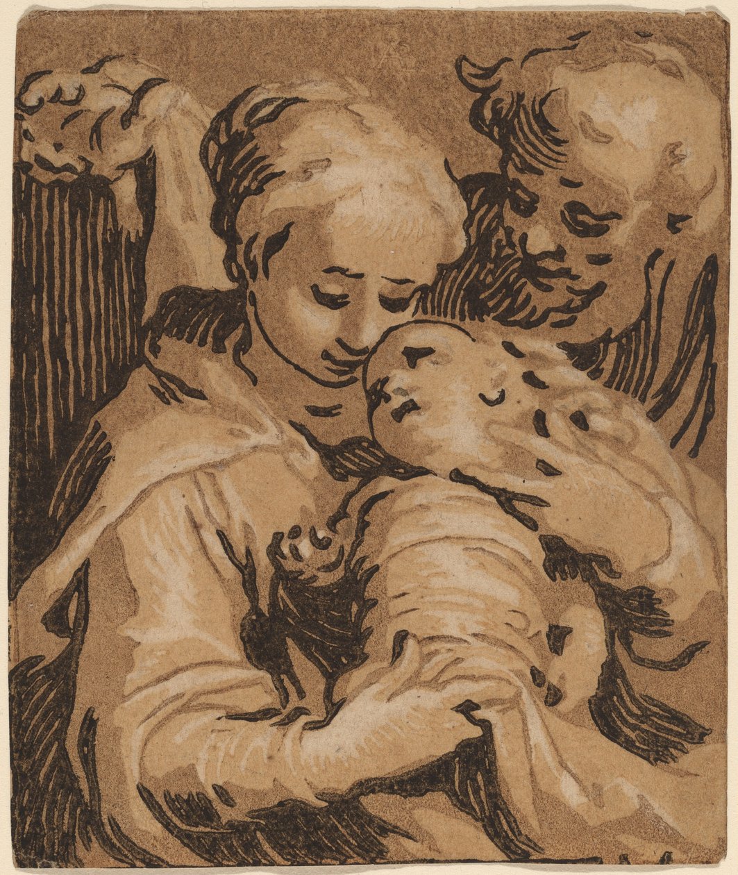 神圣家庭 作者 亚伯拉罕·布洛玛特（Abraham Bloemaert）