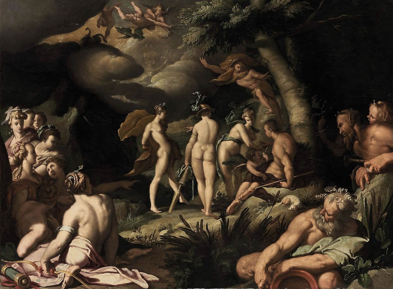 巴黎审判 作者 亚伯拉罕·布洛玛特（Abraham Bloemaert）